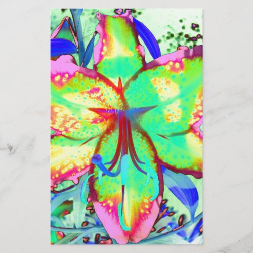 Key West Lily Stationery