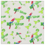 Key West Margarita Parrot Florida Fabric