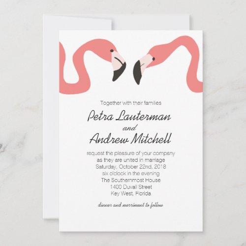 Key West Modern Whimsy Invitation