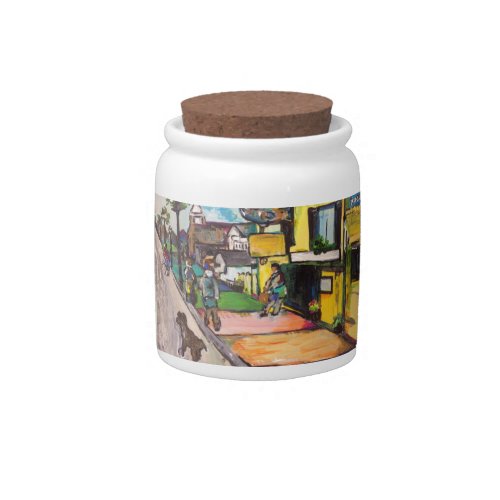 Key West Painting Candy Jar