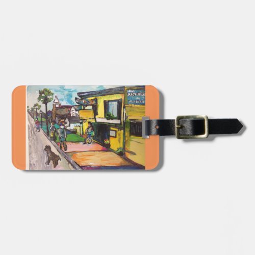 Key West Painting Luggage Tag