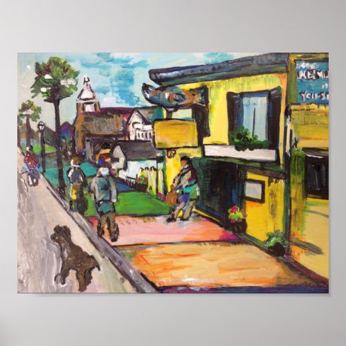 Key West Painting Poster