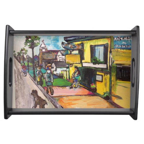 Key West Painting Serving Tray