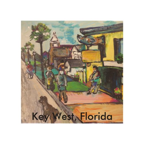 Key West Painting Wood Wall Decor