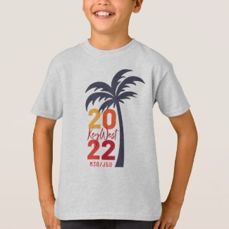 Key West Palm Tree 2022 T-Shirt