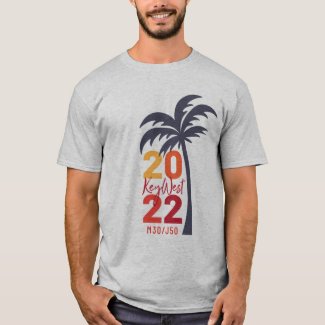 Key West Palm Tree 2022 T-Shirt