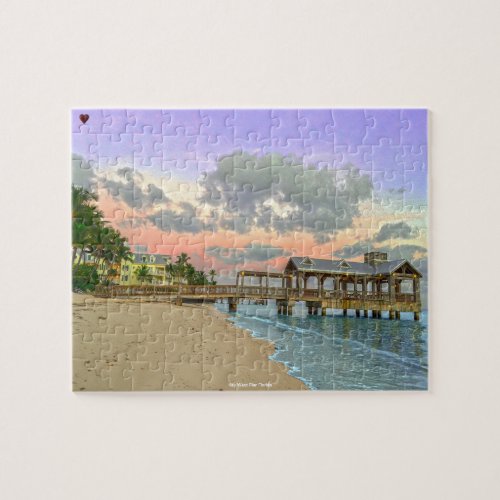 Key West Pier Florida Jigsaw Puzzle