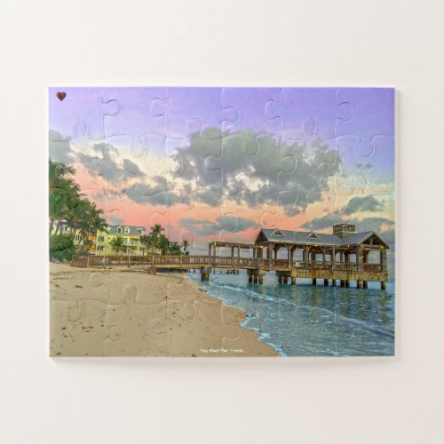 Key West Pier Florida Jigsaw Puzzle