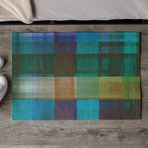 Key West Plaid Doormat
