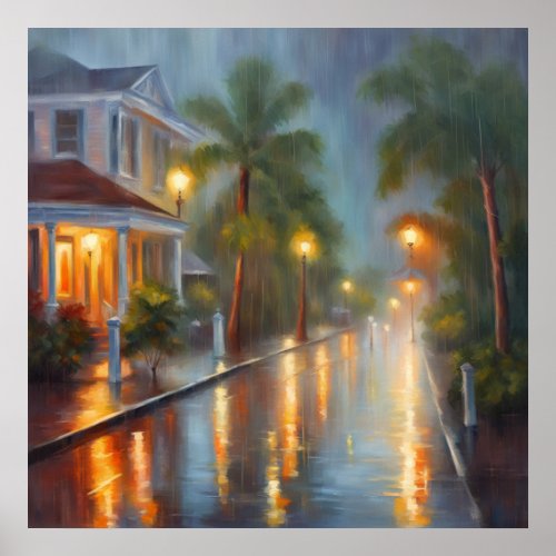 Key West Rain _ 4 _  Poster