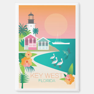 Key West Refrigerator Magnet