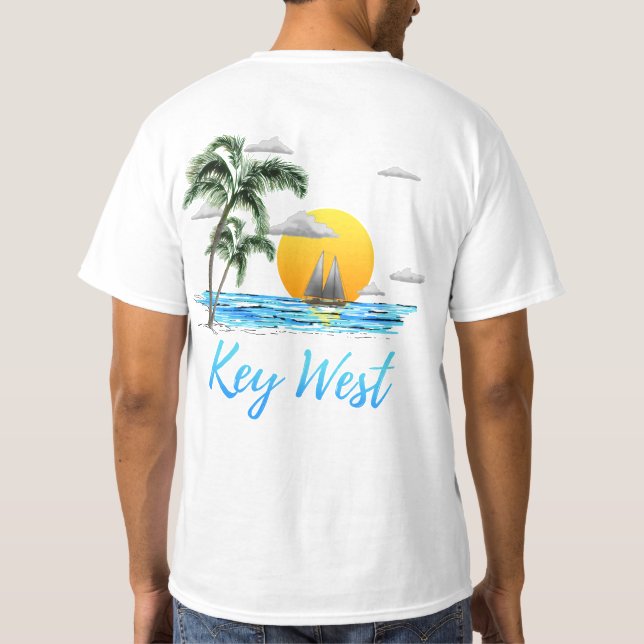 Key West Sailing T-Shirt (Back)