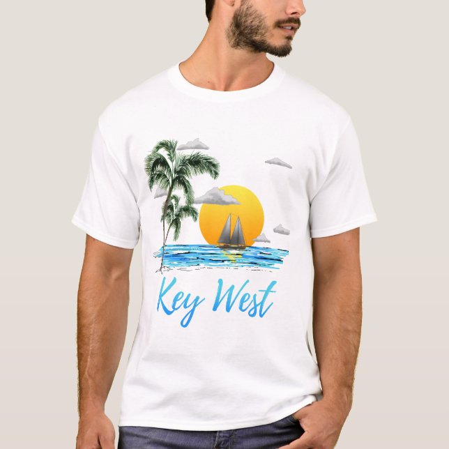 Key West Sailing T-Shirt (Front)