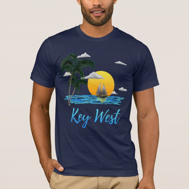 Key West Sailing T-Shirt (Front)