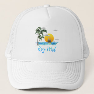 Key West Sailing Trucker Hat