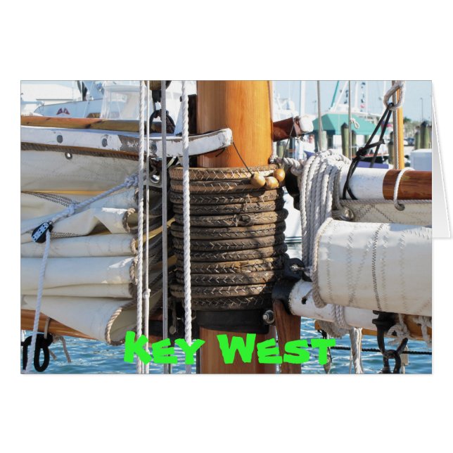 Key West Schooner Cards (Front Horizontal)