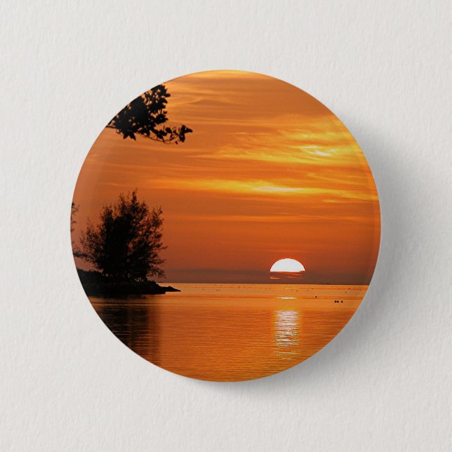 Key West Sunset Button (Front)