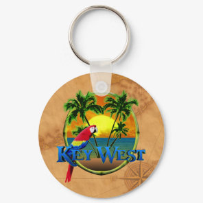 Key West Sunset Keychain