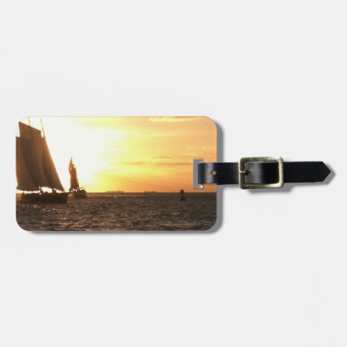 Key West Sunset Photo Luggage Tag