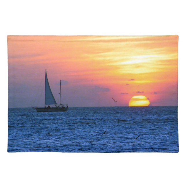 Key West Sunset Placemat (Front)