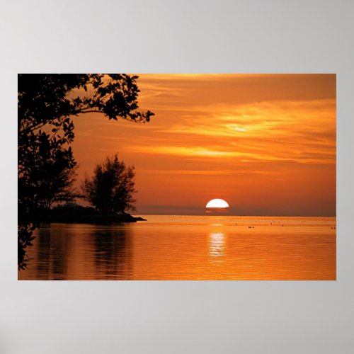 Key West Sunset Poster