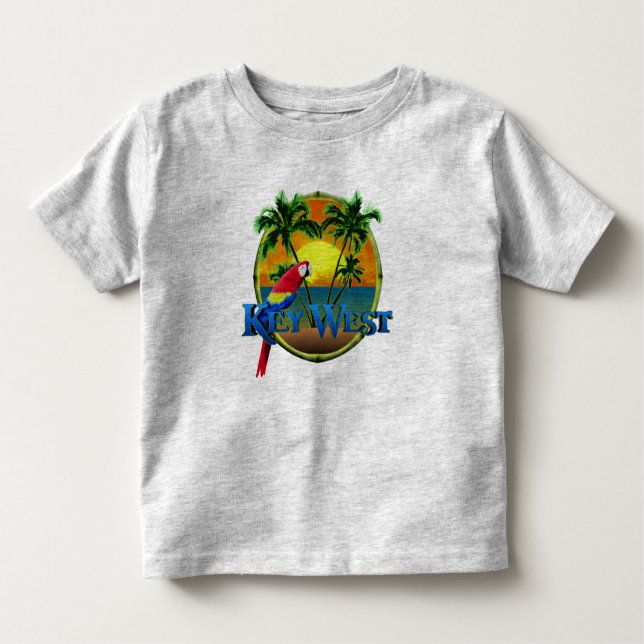 Key West Sunset Toddler T-shirt (Front)