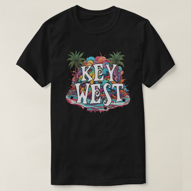 Key West T-Shirt KW-0001 Direct to Garment Print (Design Front)