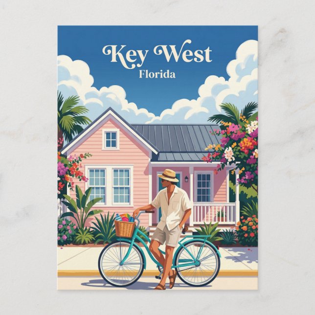 Key West USA Postcard (Front)