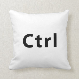 Keyboad- Ctrl Throw Pillow