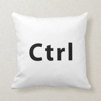Keyboad- Ctrl Throw Pillow
