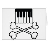 Keyboard and Crossbones (Front Horizontal)