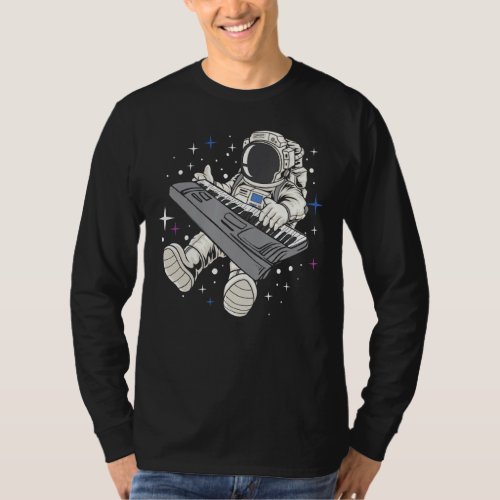 Keyboard Astronaut  Keyboard Player Keyboardist Ke T_Shirt