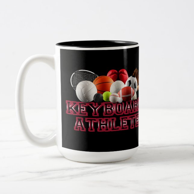 Keyboard Athlete Mug (Left)