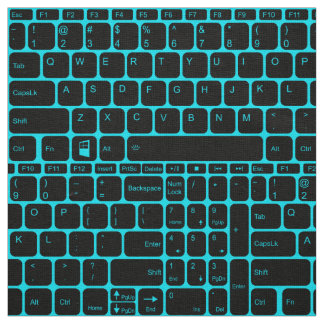 Keyboard, Backlit blue Fabric