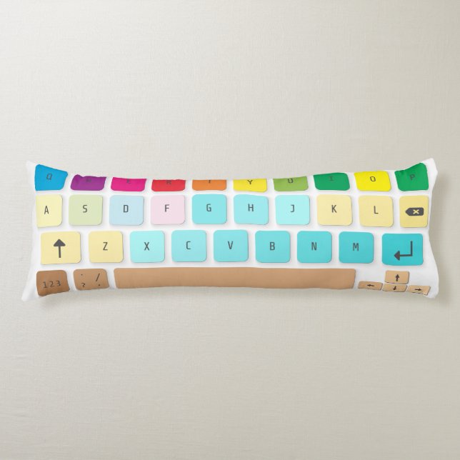 Keyboard  body pillow (Front)