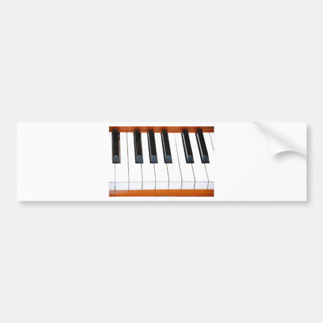 Keyboard Bumper Sticker (Front)