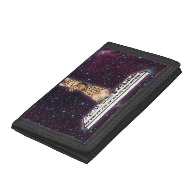 Keyboard cat strikes again trifold wallet (Bottom)