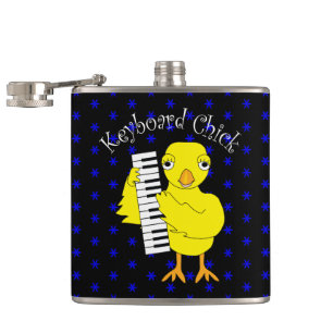 Keyboard Chick Text Flask