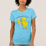 Keyboard Chick Text T-Shirt