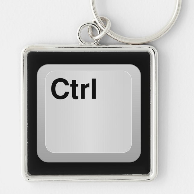 Keyboard Control Key Keychain (Front)