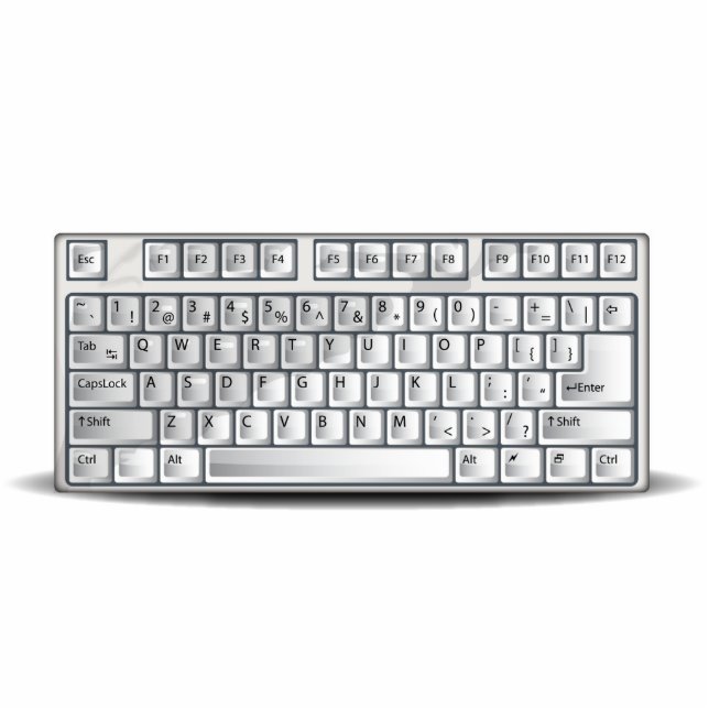 Keyboard Cutout (Front)