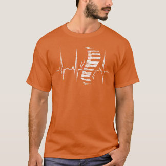 Keyboard Heartbeat Piano friend friends T-Shirt