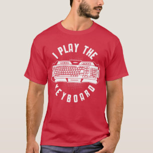 Keyboard Humorous Computer Science Gaming vintage T-Shirt