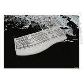 Keyboard In Space Card (Front Horizontal)