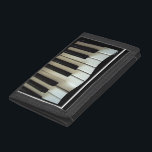 Keyboard Keyboards Piano Instrument Music Tri-fold Wallet<br><div class="desc">photography art by kaps images</div>
