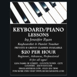 Keyboard Keys, Keyboard, Piano Lessons Flyer<br><div class="desc">Keyboard Keys,  Keyboard,  Piano Lessons Advertising Flyers By The Business Card Store.</div>