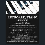 Keyboard Keys, Keyboard, Piano Lessons Flyer<br><div class="desc">Keyboard Keys,  Keyboard,  Piano Lessons Advertising Flyers By The Business Card Store.</div>