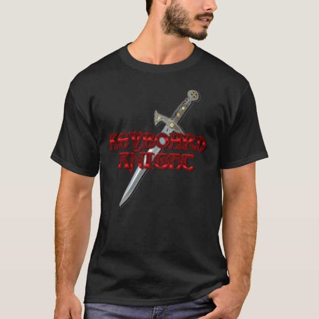 Keyboard Knight MMORPG Tee (Front)