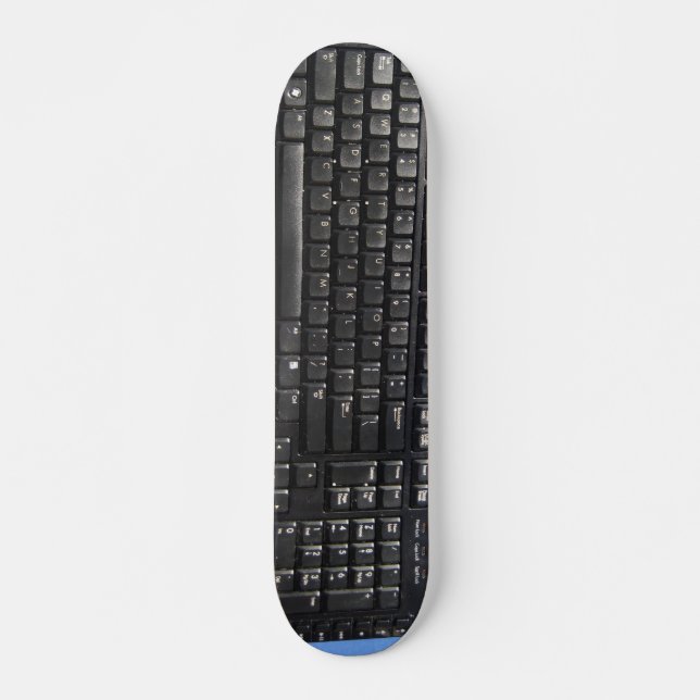 Keyboard or Skateboard? Skateboard Deck (Front)