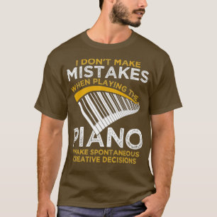 Keyboard Pianist Gifts Music Musician Piano T-Shirt